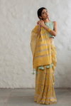 Tew Pure Linen Cotton With Printed Saree Best Wholesale Shop In Surat